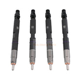4 PCS Common Rail Fuel Injector 320/06881 Fits for JCB Engine 444 Skid Steer Loader 225 260 280 300 330 - Fab Heavy Parts