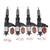 4 PCS Common Rail Injector for Denso 095000 - 6310 Fits for John Deere RE546784 RE531209 RE530362 - Fab Heavy Parts