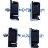 4 PCS Engine Cushion Rubber RC417 - 42990 Fits for Kubota Excavator KX91 - 3 KX91 - 3S U35 U35 - 3 U35S U35 - 3S - Fab Heavy Parts