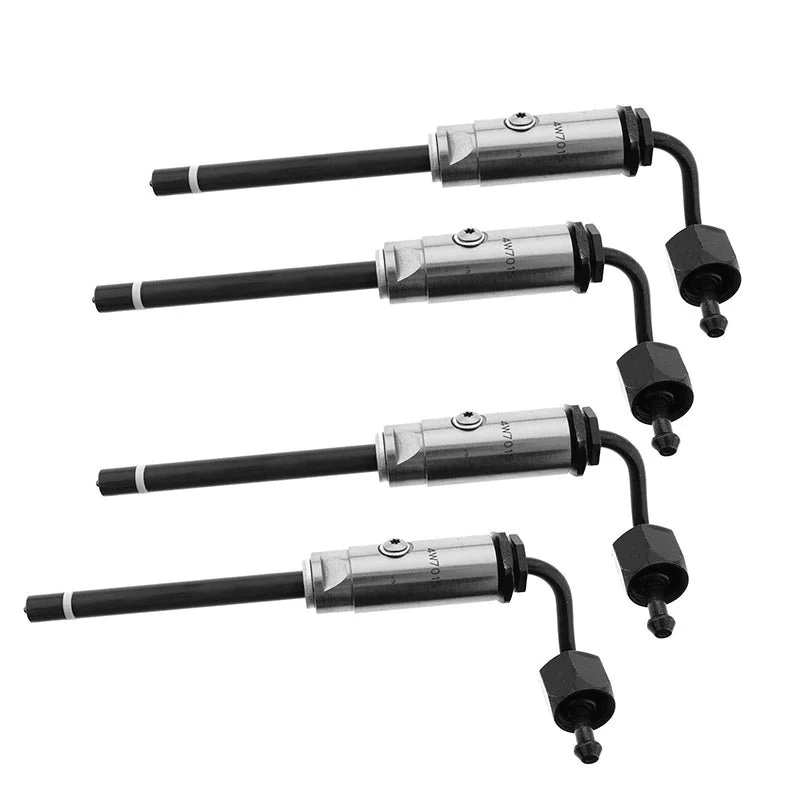 4 PCS Fuel Injection Pencil Nozzle 4W7015 4W - 7015 0R3419 0R - 3419 Fits for Caterpillar CAT 215B E180 931B 931C 935B 935C 943 953 Engine 3204 - Fab Heavy Parts