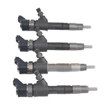 4 PCS Fuel Injector 0445110507 129E00-53100 for Yanmar Engine 4TNV88C 4TNV98