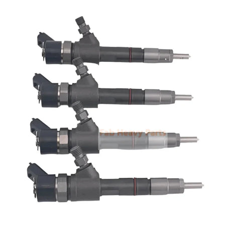 4 PCS Fuel Injector 0445110507 129E00-53100 for Yanmar Engine 4TNV88C 4TNV98