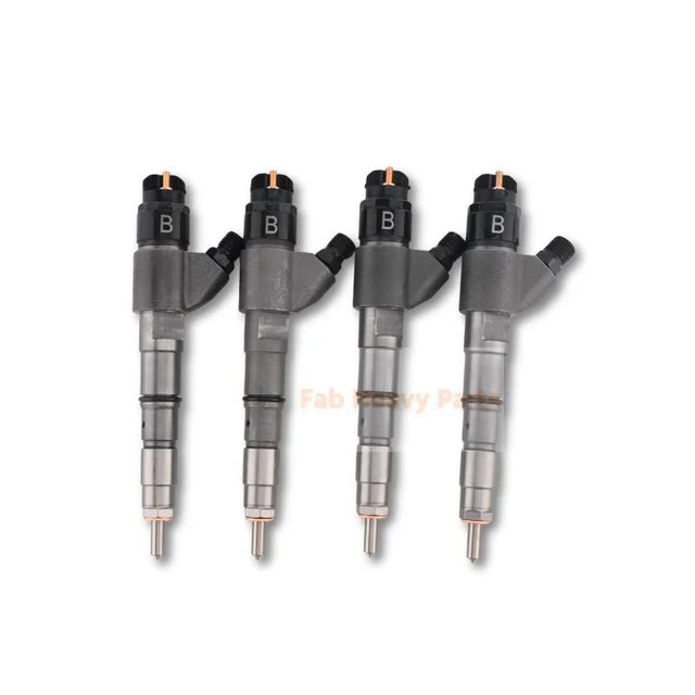 4 PCS Fuel Injector 0445120066 04290986 for Deutz Engine TCD2013L04 TCD2013L06 - Fab Heavy Parts