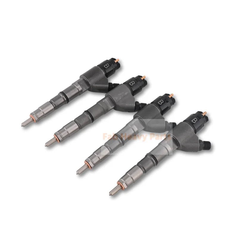 4 PCS Fuel Injector 0445120066 04290986 for Deutz Engine TCD2013L04 TCD2013L06 - Fab Heavy Parts