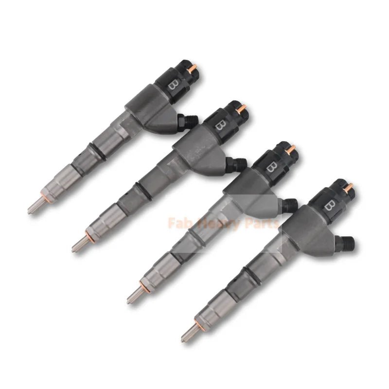 4 PCS Fuel Injector 0445120066 04290986 for Deutz Engine TCD2013L04 TCD2013L06 - Fab Heavy Parts