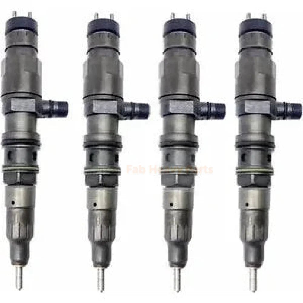 4 Pcs Fuel Injector 0445120195 A4710700187 A4710700287 Fits for Mercedes - Benz Truck - Fab Heavy Parts