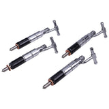 4 PCS Fuel Injector 093500 - 6040 ME012583 Fits for Mitsubishi Engine 4D33 - Fab Heavy Parts