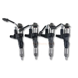 4 PCS Fuel Injector 095000-6594 0950006594 Fits for Kobelco SK300-8 SK330-8 SK350 for Hino J08E 3.8L 4.7L 5.0L 6.5L 7.7L