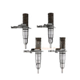 4 PCS Inyector de combustible 107-7733 1077733 Fits para el motor Caterpillar Cat 3114 3116 Excavator M318 320B 322B L 325B L