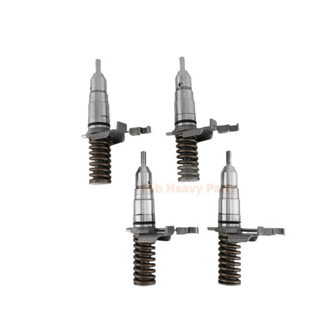 4 PCS Fuel Injector 107 - 7733 1077733 Fits for Caterpillar CAT Engine 3114 3116 Excavator M318 320B 322B L 325B L - Fab Heavy Parts