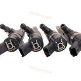 4 PCS Fuel Injector 129A00 - 53100 0445110463 for Yanmar Engine 4TNV88C 3TNV88C - Fab Heavy Parts
