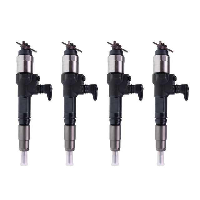 4 PCS Fuel Injector 1J500 - 53051 Fits for Caterpillar CAT C3.8 Kubota V3800 V3800T Engine - Fab Heavy Parts