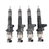 4 PCS Aftermarket Fuel Injector 1J770-53075 Fits for Kubota Engine V3307 Tractor M6060HDC M6060HFC M7060HDC M4-071HDC12