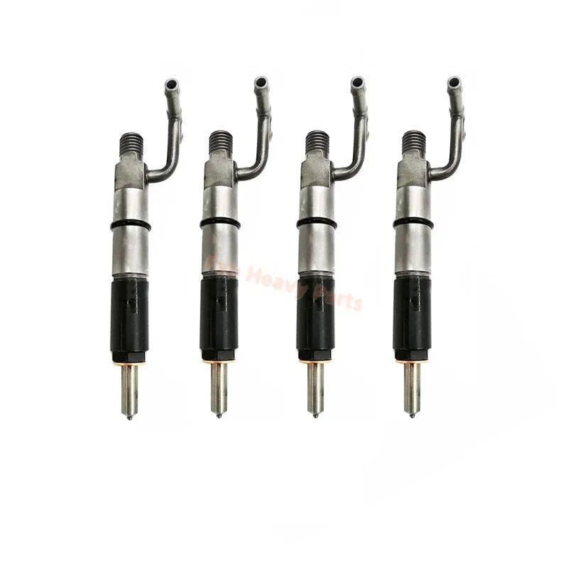 4 PCS Fuel Injector 235 - 5901 2355901 Fits for Caterpillar CAT Engine 3044C C3.4 3046 Loader 236B 248B 256C 262B 272C 287B - Fab Heavy Parts