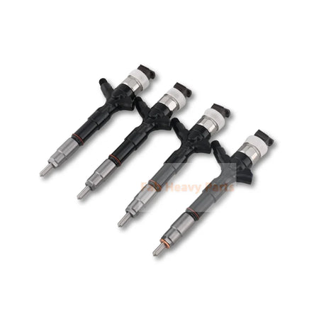 4 PCS Fuel Injector 23670-30380 Fits for Toyota Engine 1KD-FTV Truck Dyna