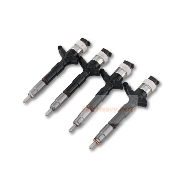 4 PCS Fuel Injector 23670 - 30380 Fits for Toyota Engine 1KD - FTV Truck Dyna - Fab Heavy Parts