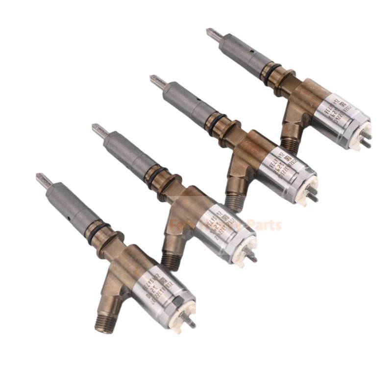 4 PCS Fuel Injector 2645A738 for Perkins Engine 1104D - E44T 1106D - E66TA - Fab Heavy Parts