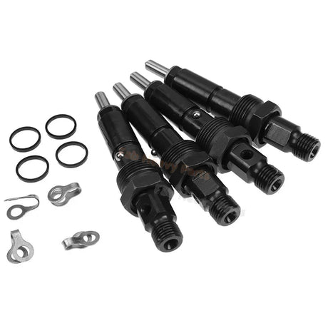 4 PCS Fuel Injector 2852869 Fits for Case PX85 New Holland F4GE0454E D666 Engine - Fab Heavy Parts