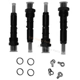 4 PCS Fuel Injector 2852869 Fits for Case PX85 New Holland F4GE0454E D666 Engine - Fab Heavy Parts