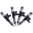 4 Pcs Fuel Injector 2901233100 Fits for 2004 - 2007 Isuzu 7.8L 6HK1 (LG4) Engine - Fab Heavy Parts