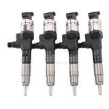 4 PCS Fuel Injector 295050-1340 1J706-53073 1J706-53050 Fits for Kubota KX057-4 U55-4CA U55-4 R530 R530CA