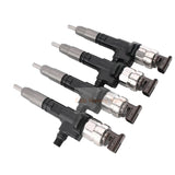 4 PCS Fuel Injector 295050 - 1340 1J706 - 53073 1J706 - 53050 Fits for Kubota KX057 - 4 U55 - 4CA U55 - 4 R530 R530CA - Fab Heavy Parts