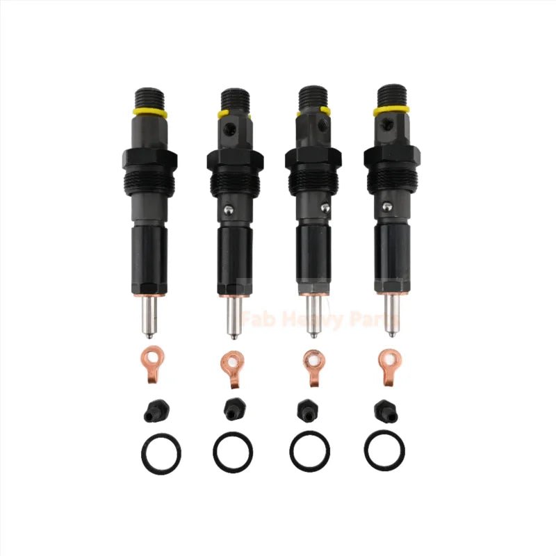 4 PCS Fuel Injector 3349084 Fits for Cummins Engine 4B3.9 4BTA3.9 - Fab Heavy Parts