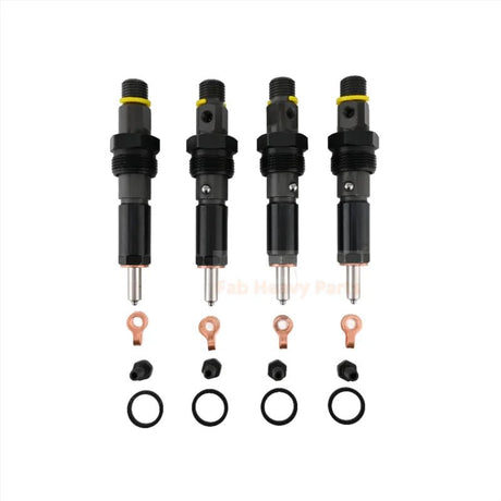 4 PCS Fuel Injector 3349084 Fits for Cummins Engine 4B3.9 4BTA3.9 - Fab Heavy Parts