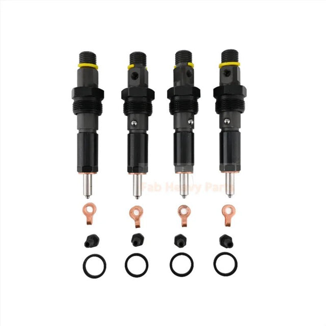 4 PCS Fuel Injector 3349084 Fits for Cummins Engine 4B3.9 4BTA3.9 - Fab Heavy Parts