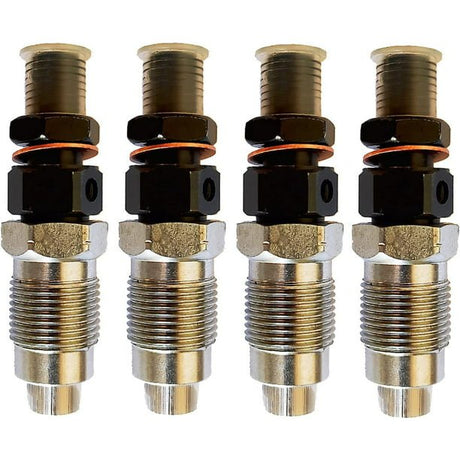 4 PCS Fuel Injector 34661 - 02000 for Mitsubishi Engine S4Q S4E S4S S6E S6S FD60 - 70 F18C Forklift - Fab Heavy Parts
