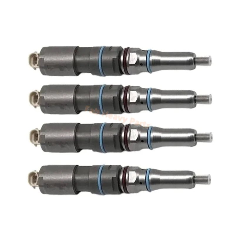 4 PCS Fuel Injector 456 - 3493 4563493 Fits for Caterpillar CAT Engine C9.3 C9 Excavator 336E 336E L 336E LH - Fab Heavy Parts