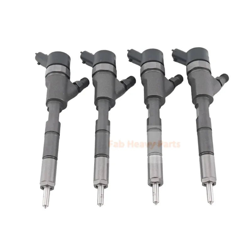 4 PCS Fuel Injector 4941109 Fits For Cummins QSB3.3 B3.3 Engine - Fab Heavy Parts