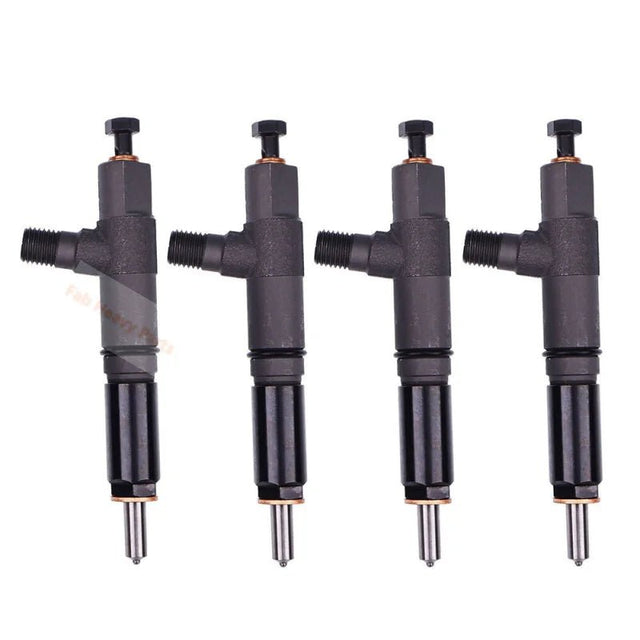 4 PCS Fuel Injector 7019202 Aftermarket Replacement For Bobcat S130 S150 S175 S450 S510 S530 T110 E32 - Fab Heavy Parts