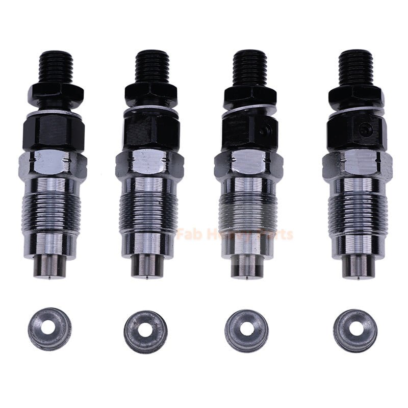 4 PCS Fuel Injector 7023120 6722147 Fits for Kubota V1903 V2003T V2203 Aftermarket Replacement For Bobcat 331 334 337 341 743 751 753 763 773 S150 S160 S175 T190 - Fab Heavy Parts