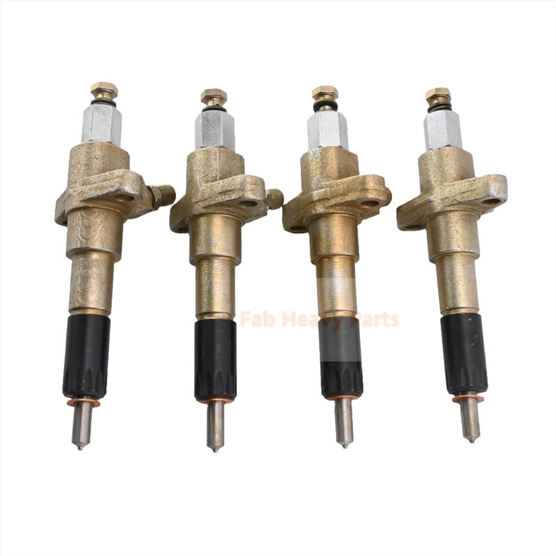 4 PCS Fuel Injector 8 - 97030285 - 1 1 - 05100437 - 1 8970302851 1051004371 for Isuzu Engine 4BD1 4BG1 6BG1 6BD1 - Fab Heavy Parts