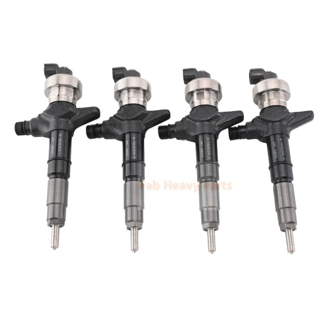 4 PCS Fuel Injector 8 - 98282514 - 0 295050 - 2160 Fits for Isuzu Engine 4JJ1 6WG1 6WF1 - Fab Heavy Parts