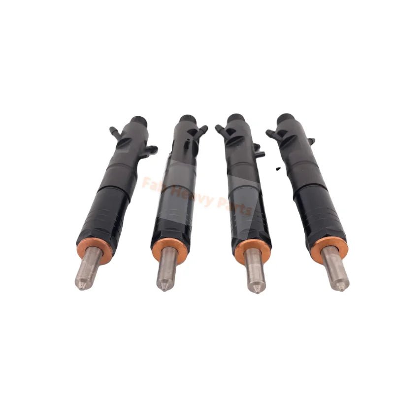 4 PCS Fuel Injector AT110293 for Yanmar 3TNE84 3TNE88 4TNE84 4TNE88 Fits for John Deere Compact Tractor 4300 4400 4500 4600 4700 4410 4710 - Fab Heavy Parts