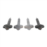 4 PCS Fuel Injector E7NN9F593CA for Ford New Holland Tractor 3930 4640 4830 5030 5110 555D - Fab Heavy Parts