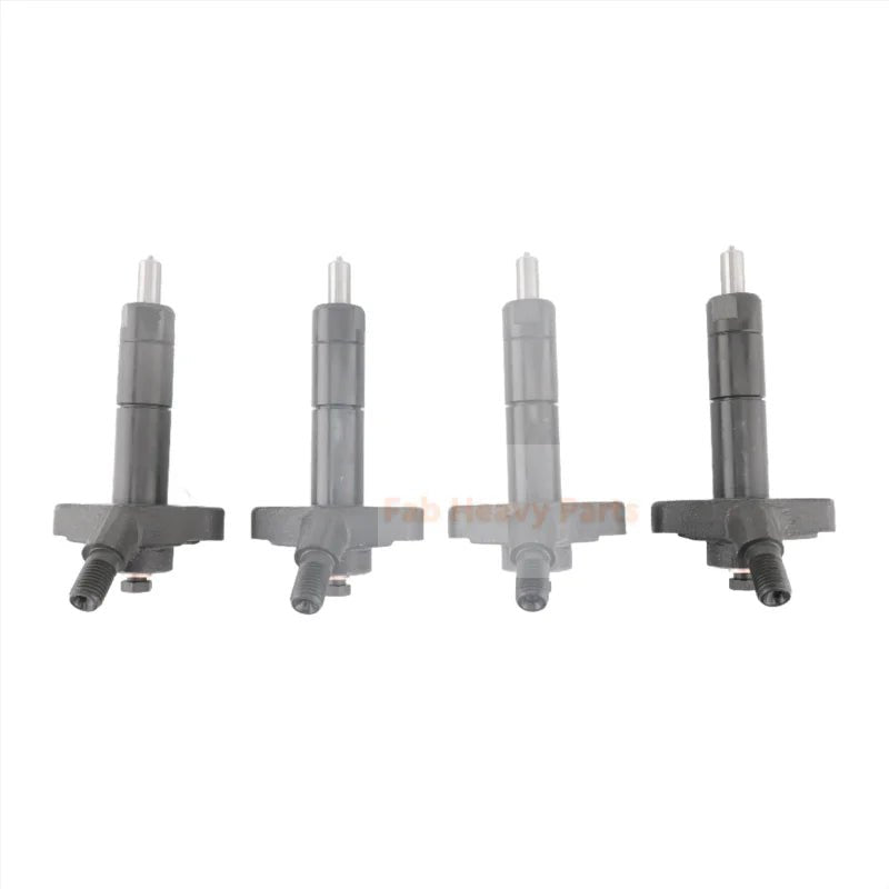 4 PCS Fuel Injector E7NN9F593CA for Ford New Holland Tractor 3930 4640 4830 5030 5110 555D - Fab Heavy Parts
