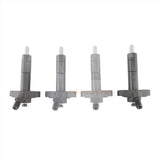 4 PCS Fuel Injector E7NN9F593CA for Ford New Holland Tractor 3930 4640 4830 5030 5110 555D - Fab Heavy Parts