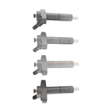 4 PCS Fuel Injector E7NN9F593CA for Ford New Holland Tractor 3930 4640 4830 5030 5110 555D - Fab Heavy Parts