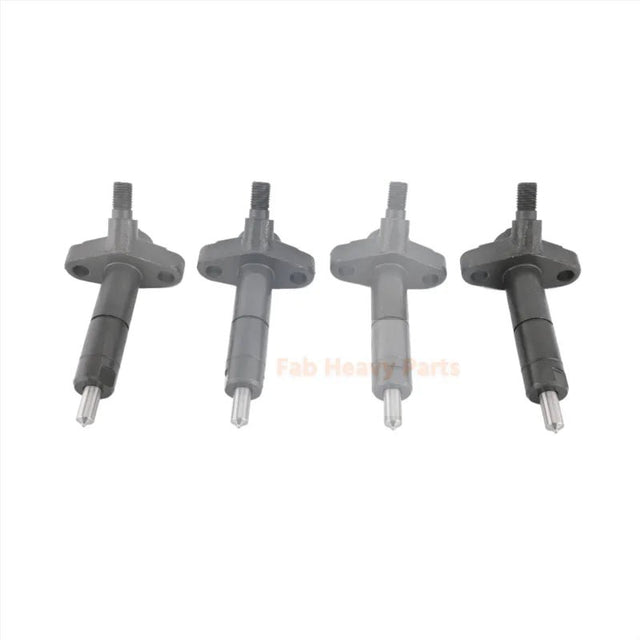 4 PCS Fuel Injector E7NN9F593CA for Ford New Holland Tractor 3930 4640 4830 5030 5110 555D - Fab Heavy Parts