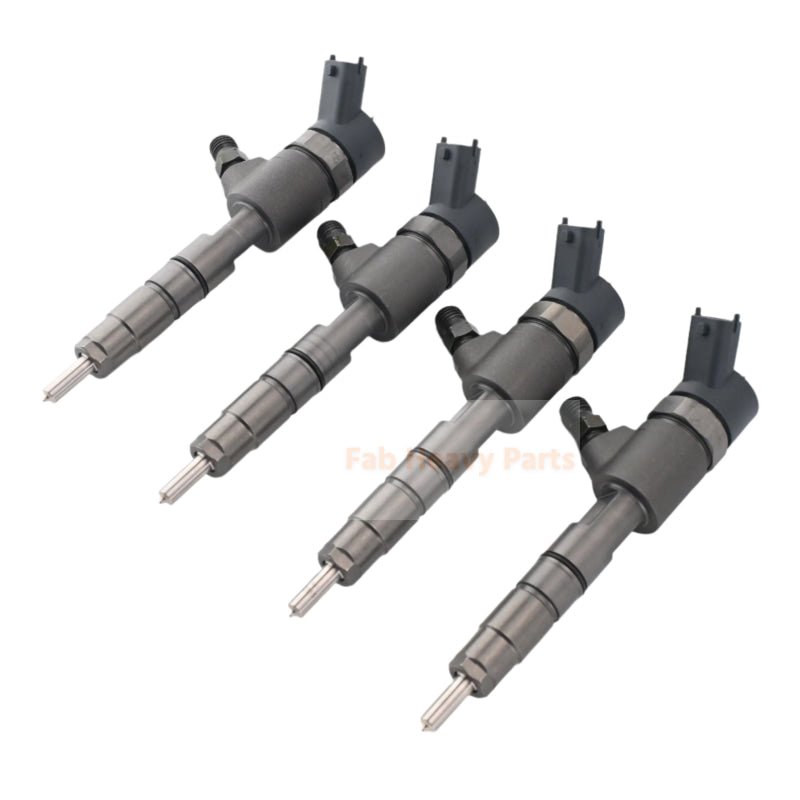 4 PCS Fuel Injector MIU802933 Fits for John Deere Loader 318E 319E 320E 323E 326E 324K - Fab Heavy Parts