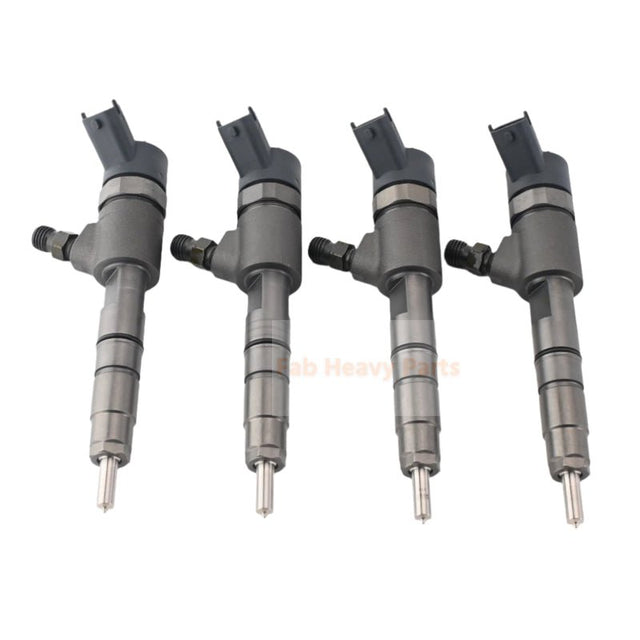 4 PCS Fuel Injector MIU802933 Fits for John Deere Loader 318E 319E 320E 323E 326E 324K - Fab Heavy Parts