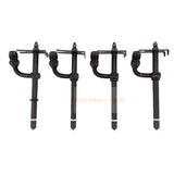 4 PCS Inyector de combustible RE37503 RE31757 FITS para John Deere 1850 2630 2640 2140 3140 3150 3340 1950 2650 2850 6466 4050