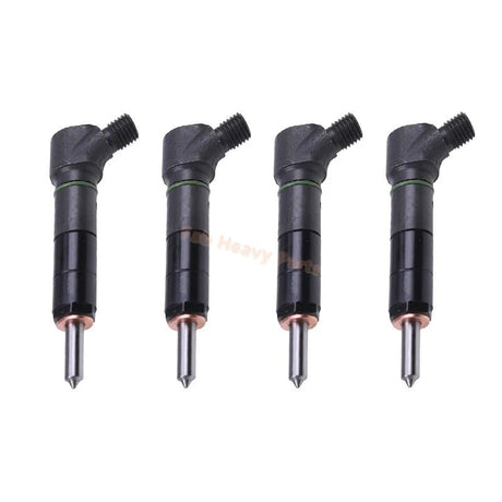 4 PCS Fuel Injector RE528525 Fits for John Deere Engine 4024 5030 Loader 323D 328D 329D 332D 333D - Fab Heavy Parts