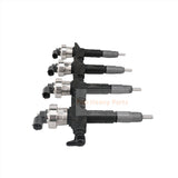 4 PCS ISUZU MOTOR 4JJ1 TFR NPR 8-98011604-5 8980116045 Conjunto de boquilla del inyector