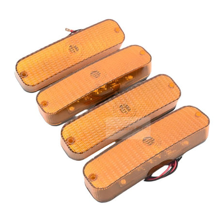 4 PCS LED Flashing Cab Light AR60250 Fits for John Deere 4040 4240 4440 4640 4840 4030 4230 4430 4630 - Fab Heavy Parts