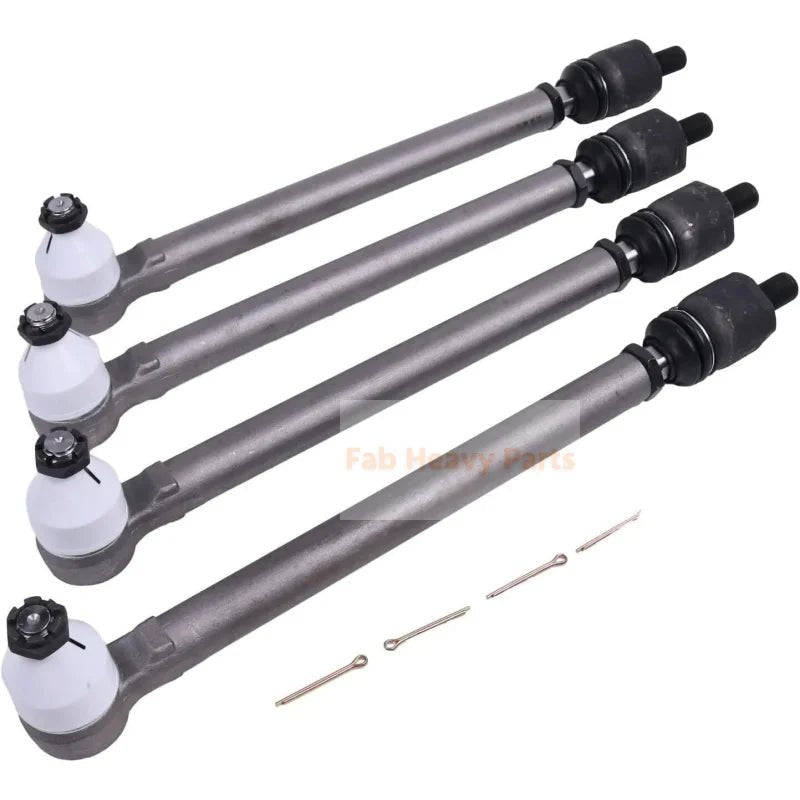 4 PCS Tie Rod 217 - 2883 2172883 Fits for Caterpillar 416E 416D 420D 420E 428D 428E 430D 432E - Fab Heavy Parts
