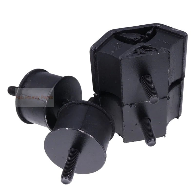 4 Piece Engine Mounting Rubber Cushion 20R - 01 - 29111 20T - 01 - 35162 Fits For Komatsu PC40 - 5 - Fab Heavy Parts